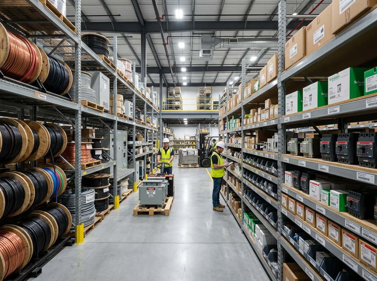 Suministro y venta de material eléctrico industrial